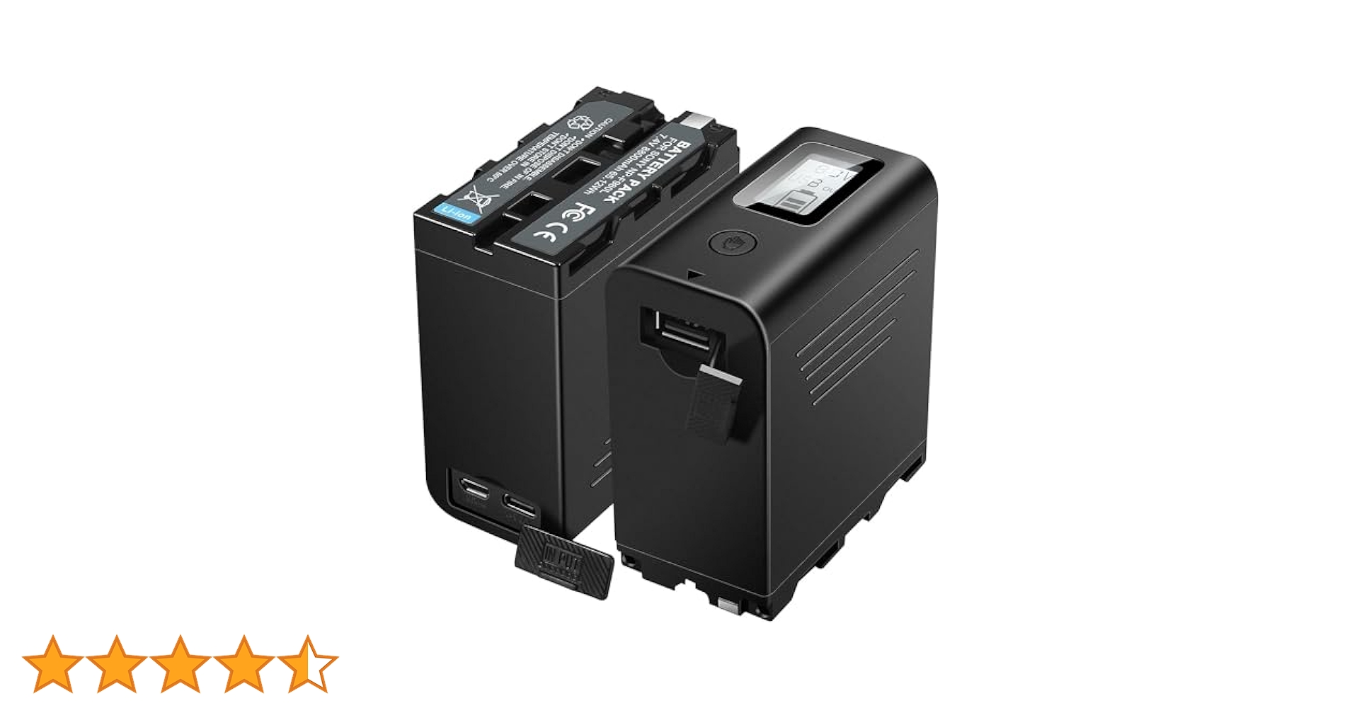 SONY バッテリー　NP-F970　新品未開封　2個セット Amazon | HOSAN NP-F970 純正互換 バッテリー 2個 + USB充電器